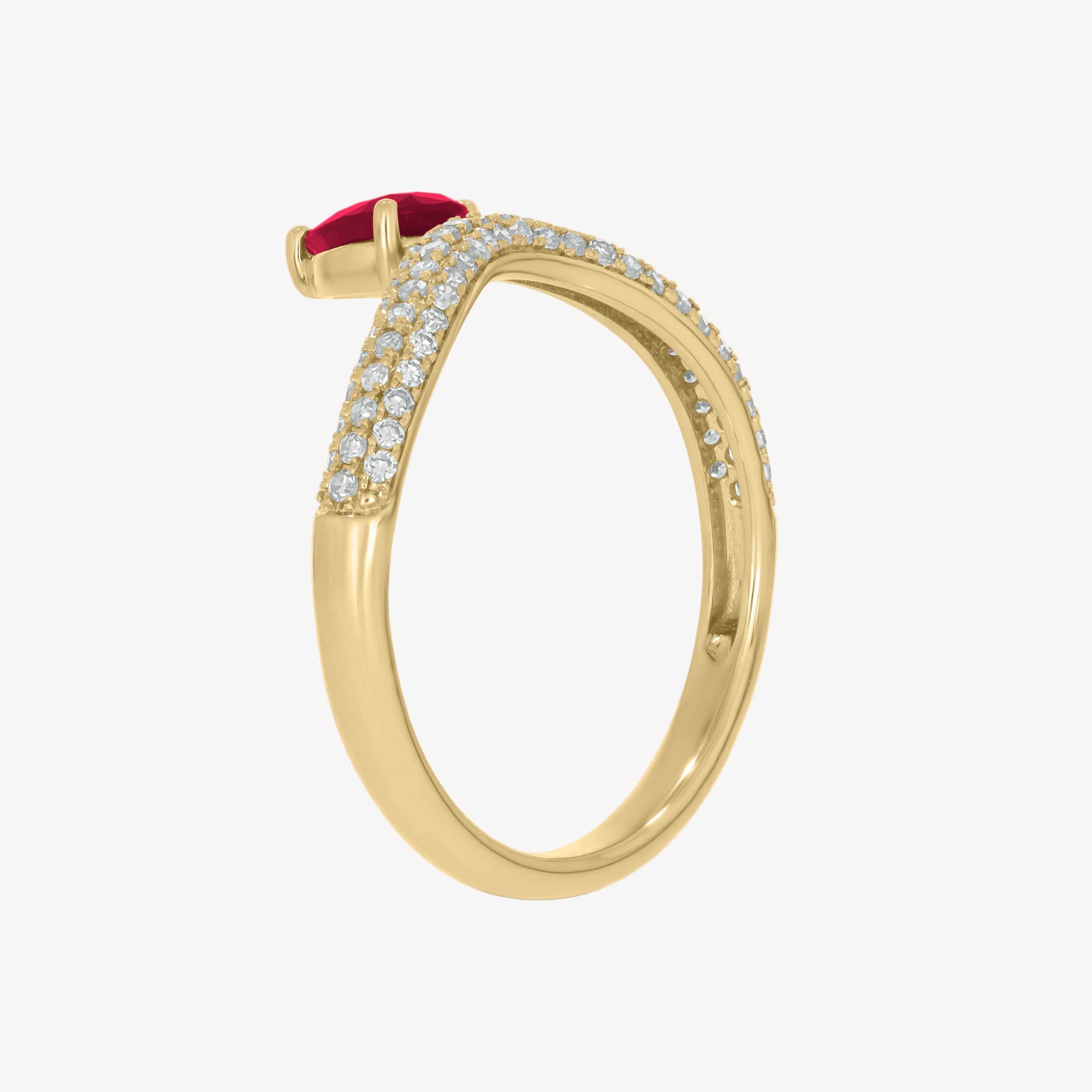 Ruby Chloe Pinky Ring