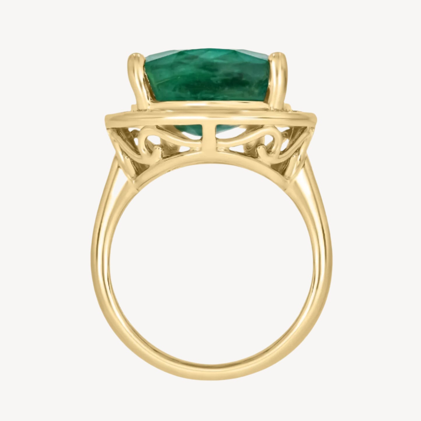 "E" Pinky Ring