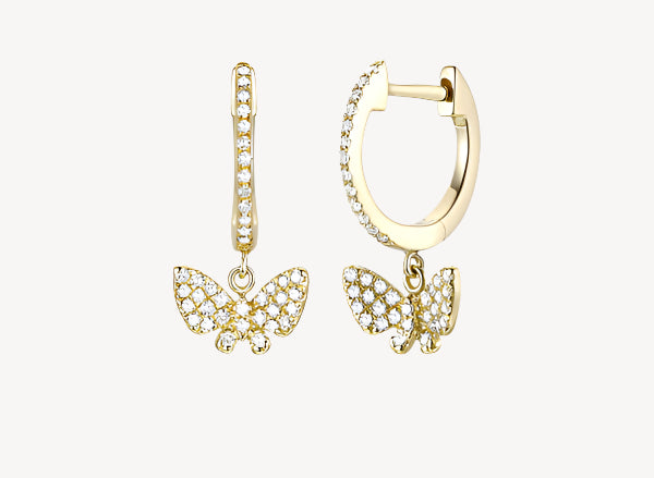 12mm Butterfly Hoops