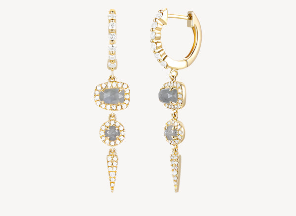 Aurora Cascade Mini Hoops