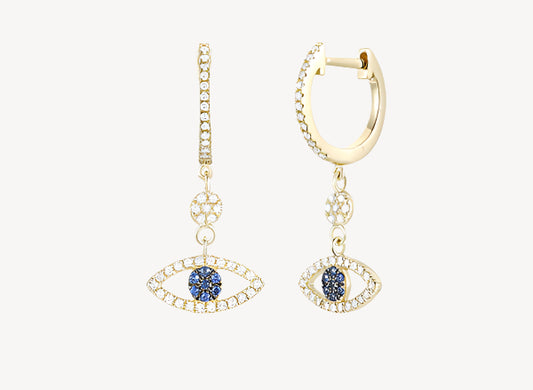Dotlet Eye Hoops