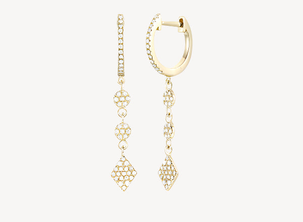 Dotlet Rhombus Hoops