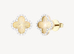Edge Clover Studs