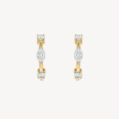 Mini Ava Stud Hoops