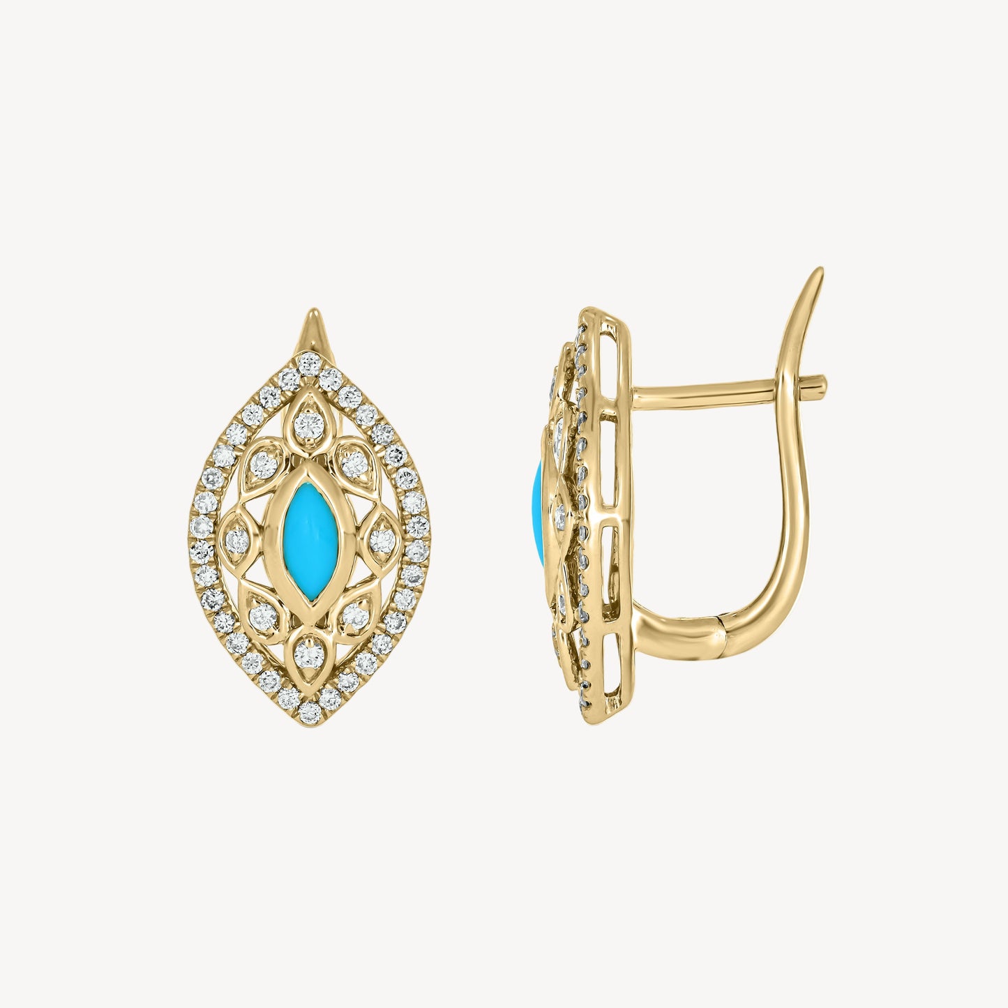 Turquoise Velma Earrings