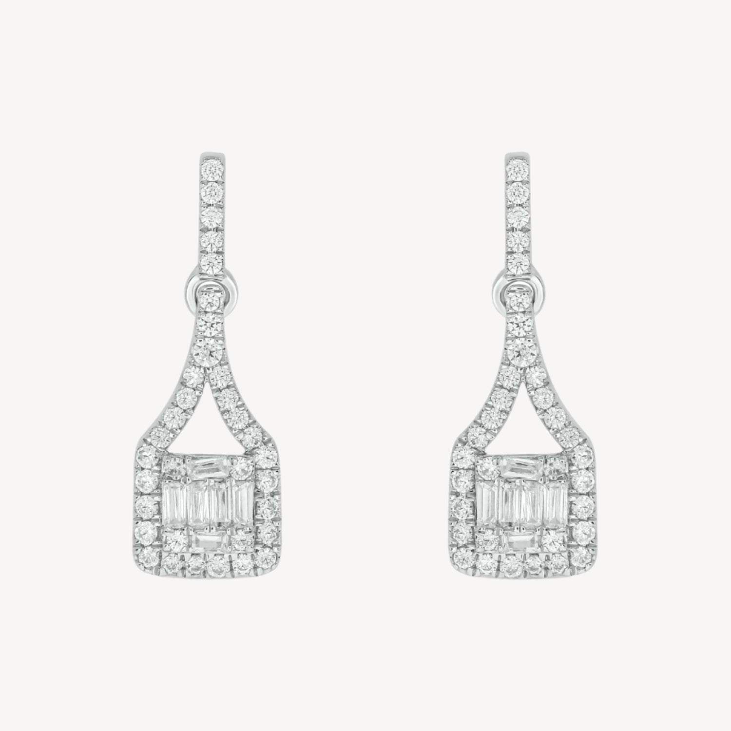 Des Illusian Drop Earrings