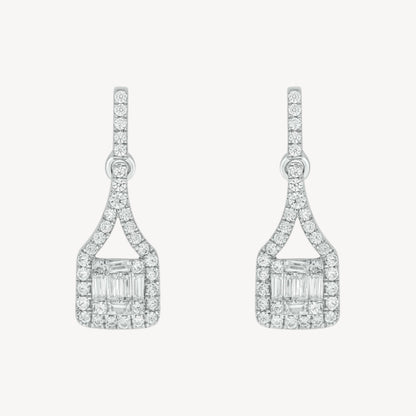 Des Illusian Drop Earrings