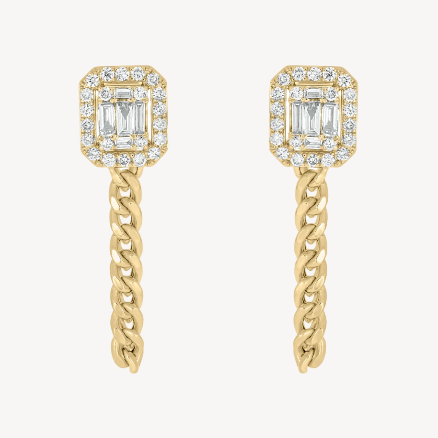 Chain Illusion Earrings