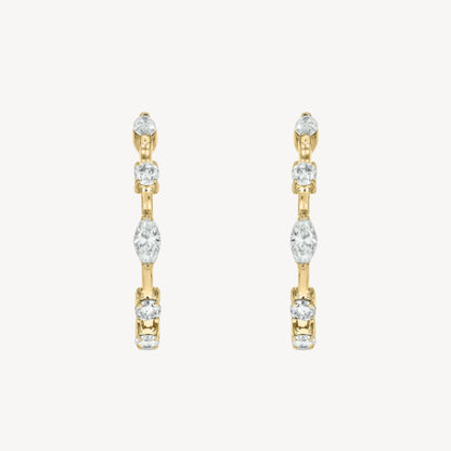 Maxi Ava Stud Hoops