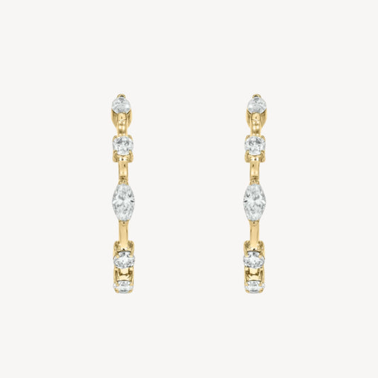 Maxi Ava Stud Hoops