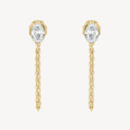 Oval Chain Earrings
