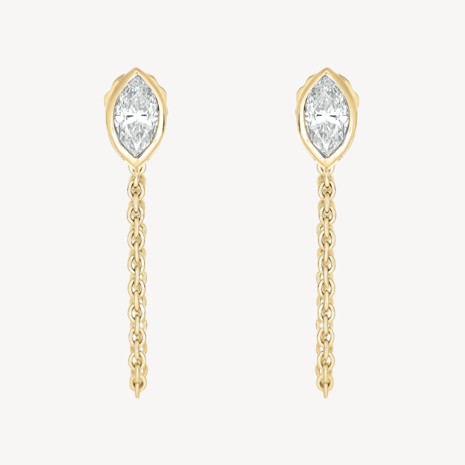 Marquise Chain Earring
