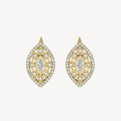 Diamond Velma Earrings