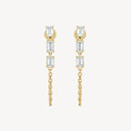 Baguette-cut Ear Jacket