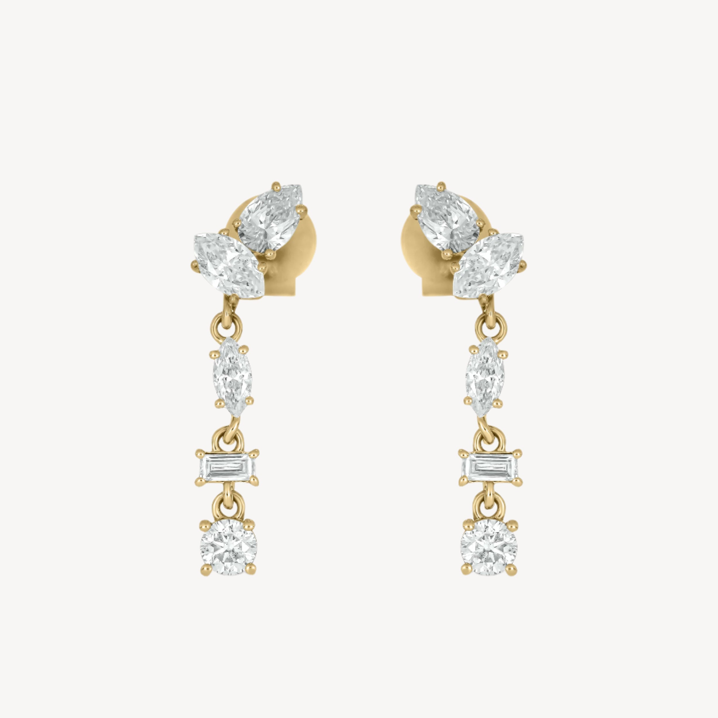 Heather Bloom Drop Earrings