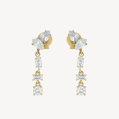 Heather Bloom Drop Earrings