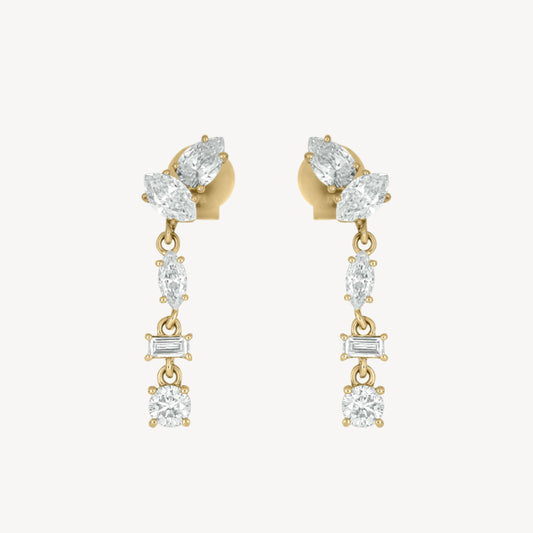 Heather Bloom Drop Earrings