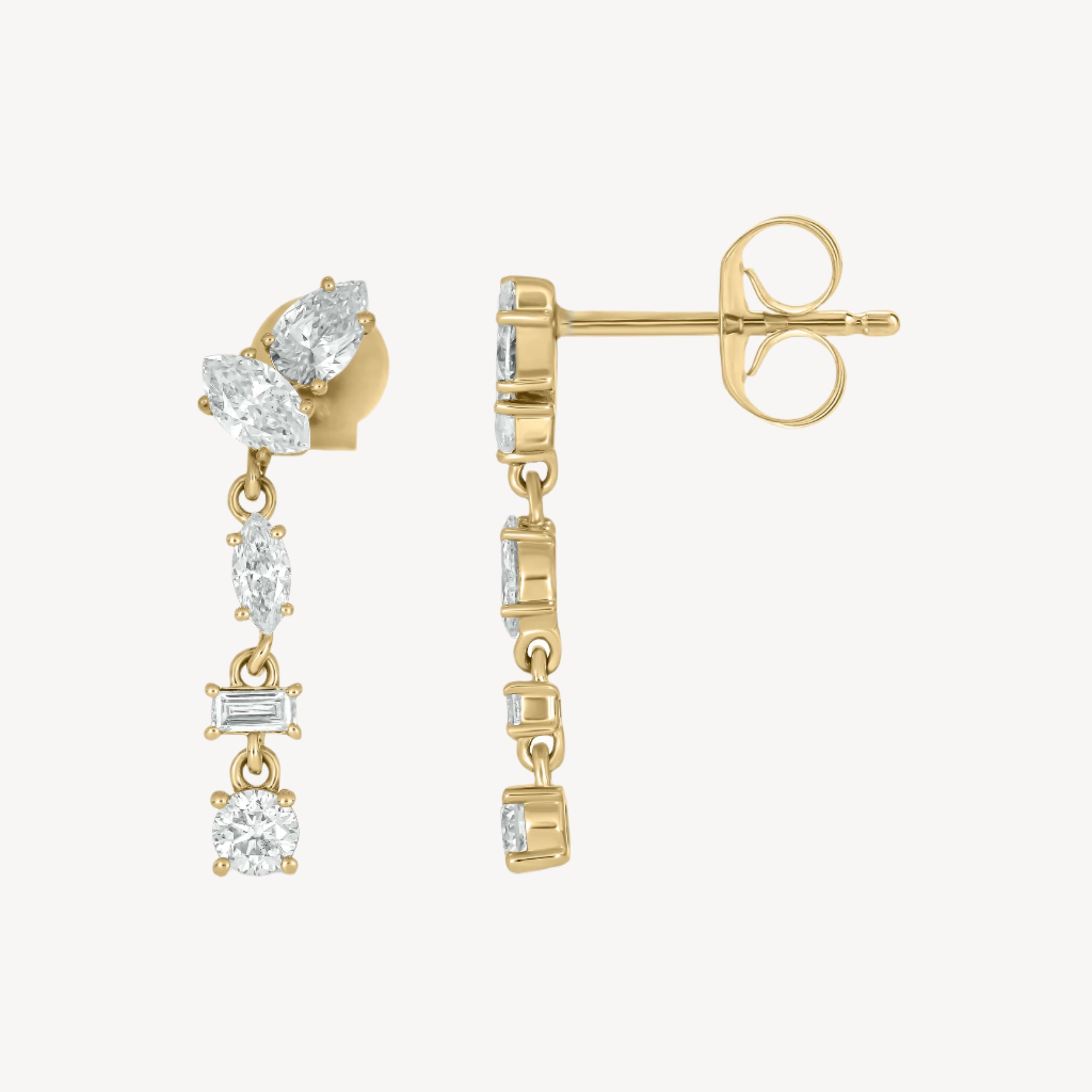 Heather Bloom Drop Earrings