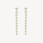 Medium Triad Drop Earrings