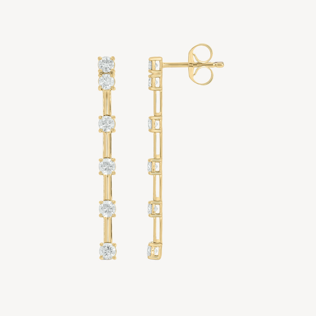 Maxi Sunlit Drop Earrings