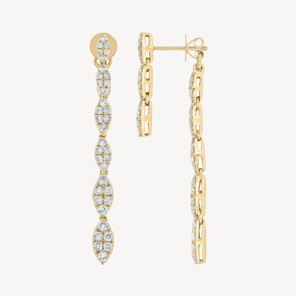 Ella Short Double Earrings