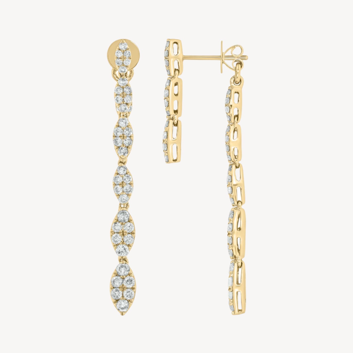 Ella Short Double Earrings