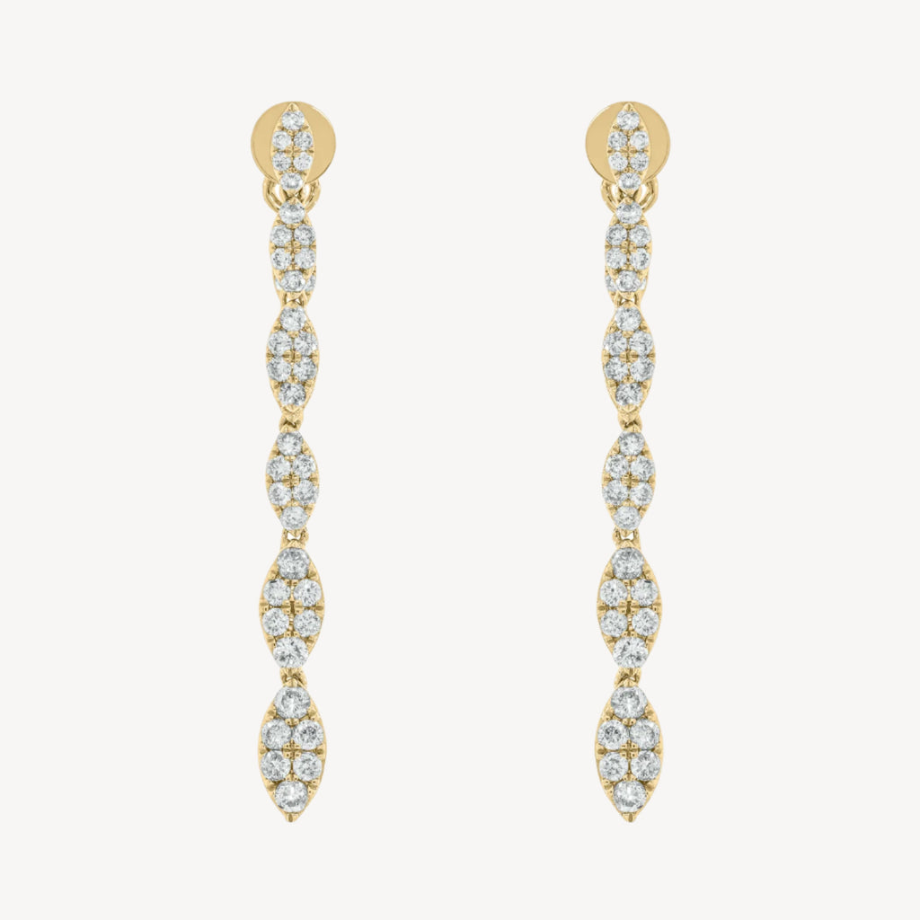 Ella Short Double Earrings