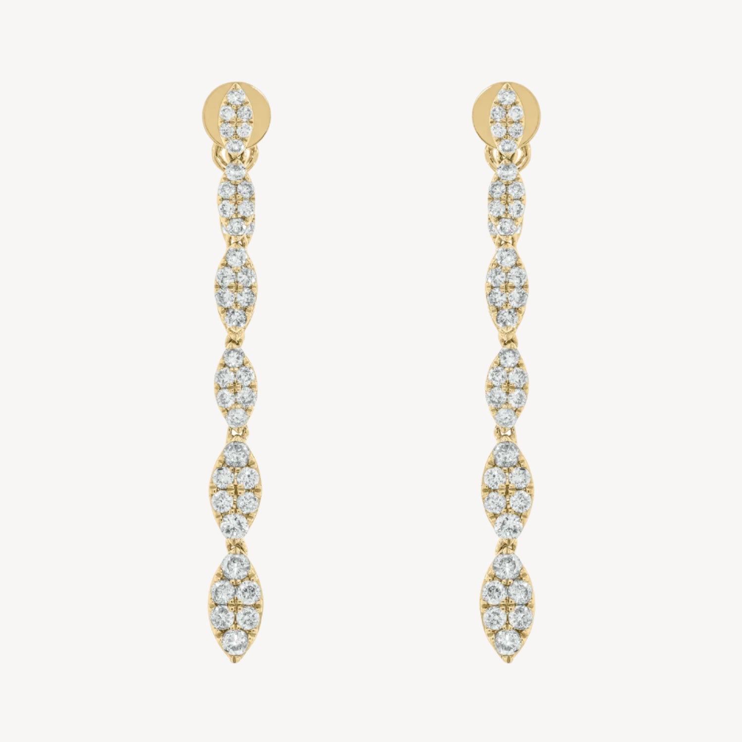 Ella Short Double Earrings