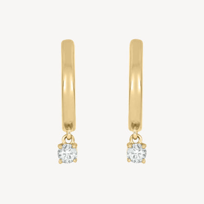 .1ct Perla Hoops