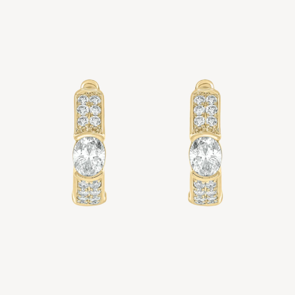 Adeline Oval Hoops