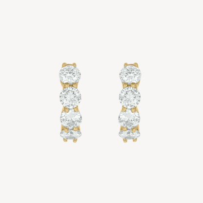 1.99ct Full Diamond Hoops