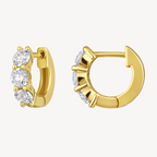 1.16ct Full Diamond Hoops