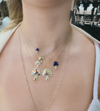 Maxi Midnight Mushroom Necklace