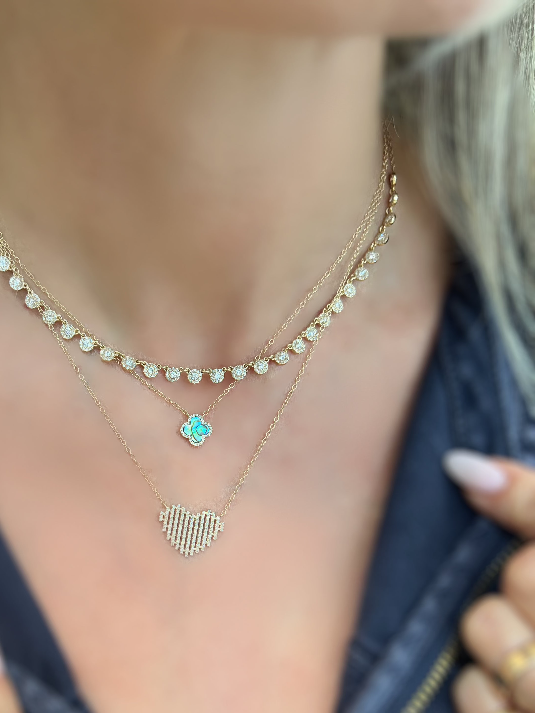 Abalone Clover Necklace