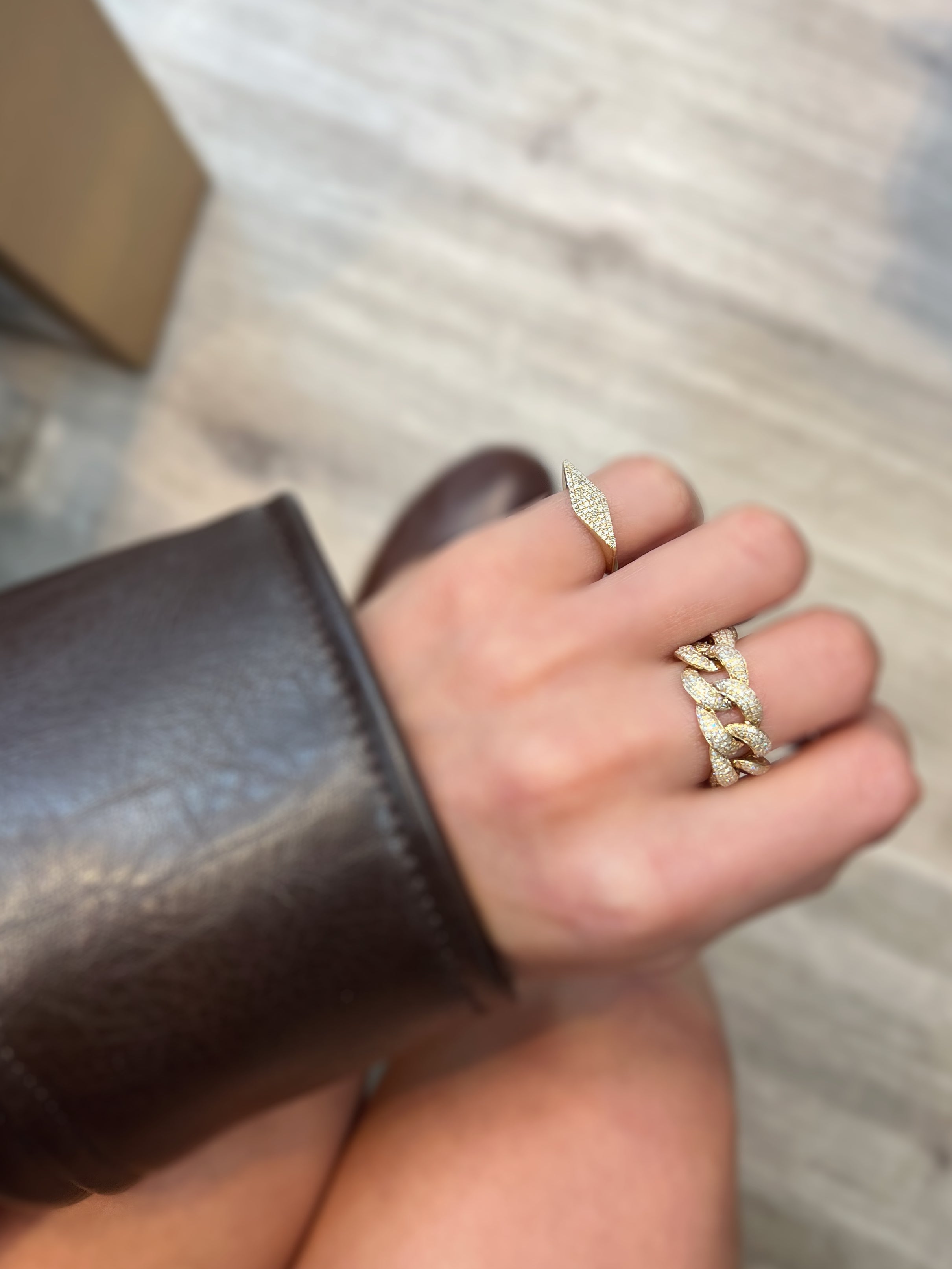 9.4mm Cuban Link Ring