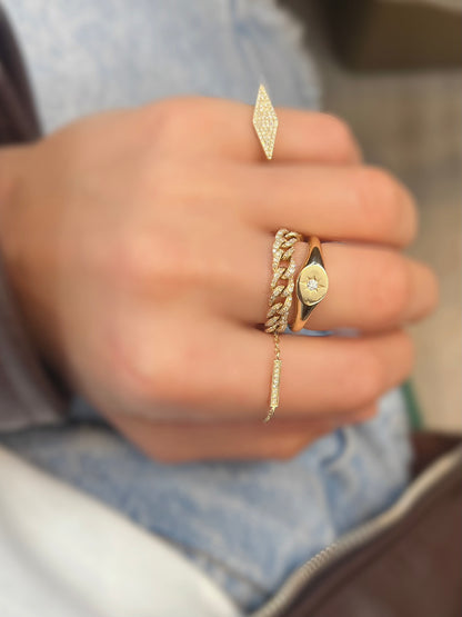 Bar Chain Ring