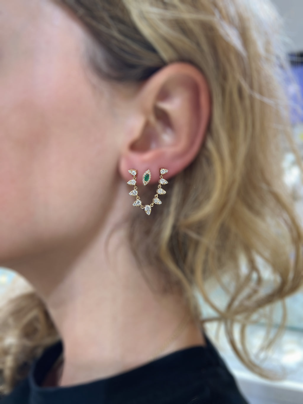 Celeste Single Earring