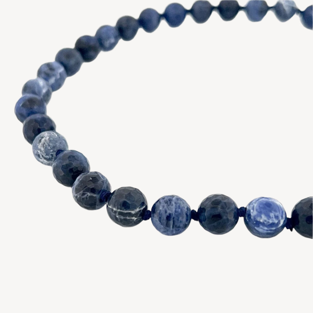 Sodalite Beaded Necklace