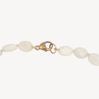 White Jade Beaded Necklace