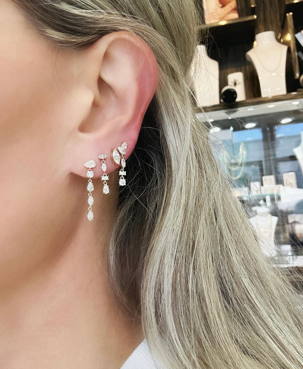 Heather Bloom Drop Earrings