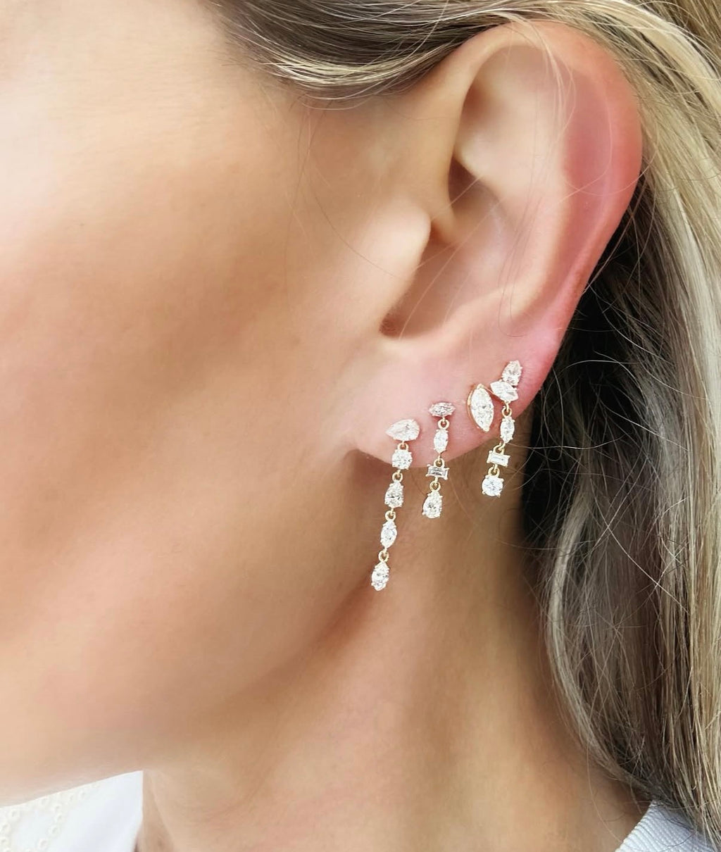 Heather Bloom Drop Earrings