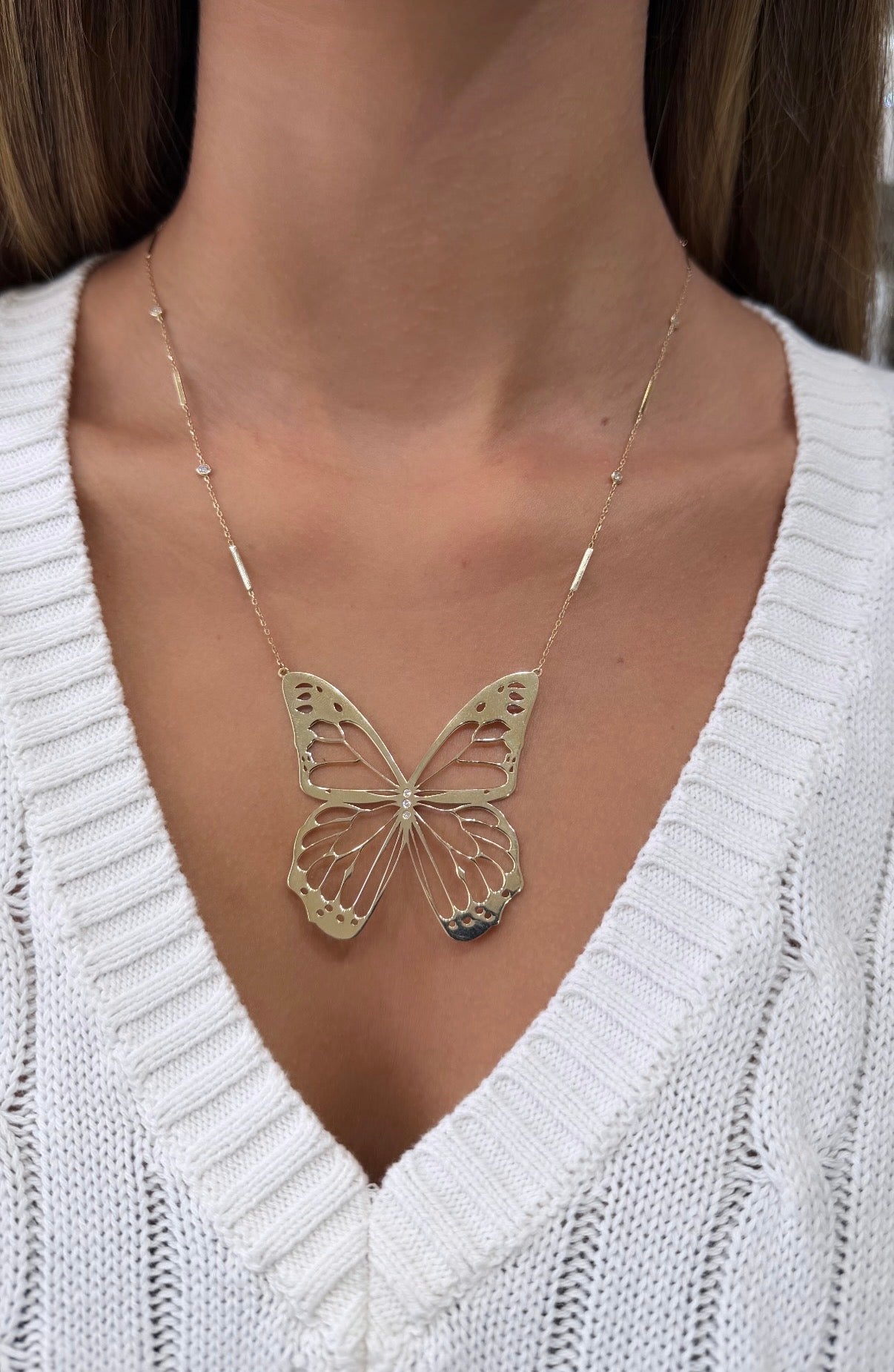Uma Butterfly Necklace