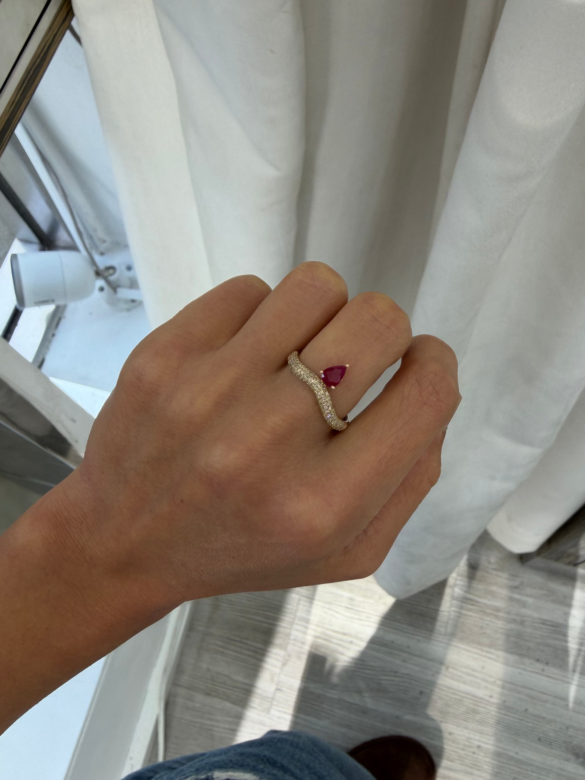 Ruby Chloe Ring