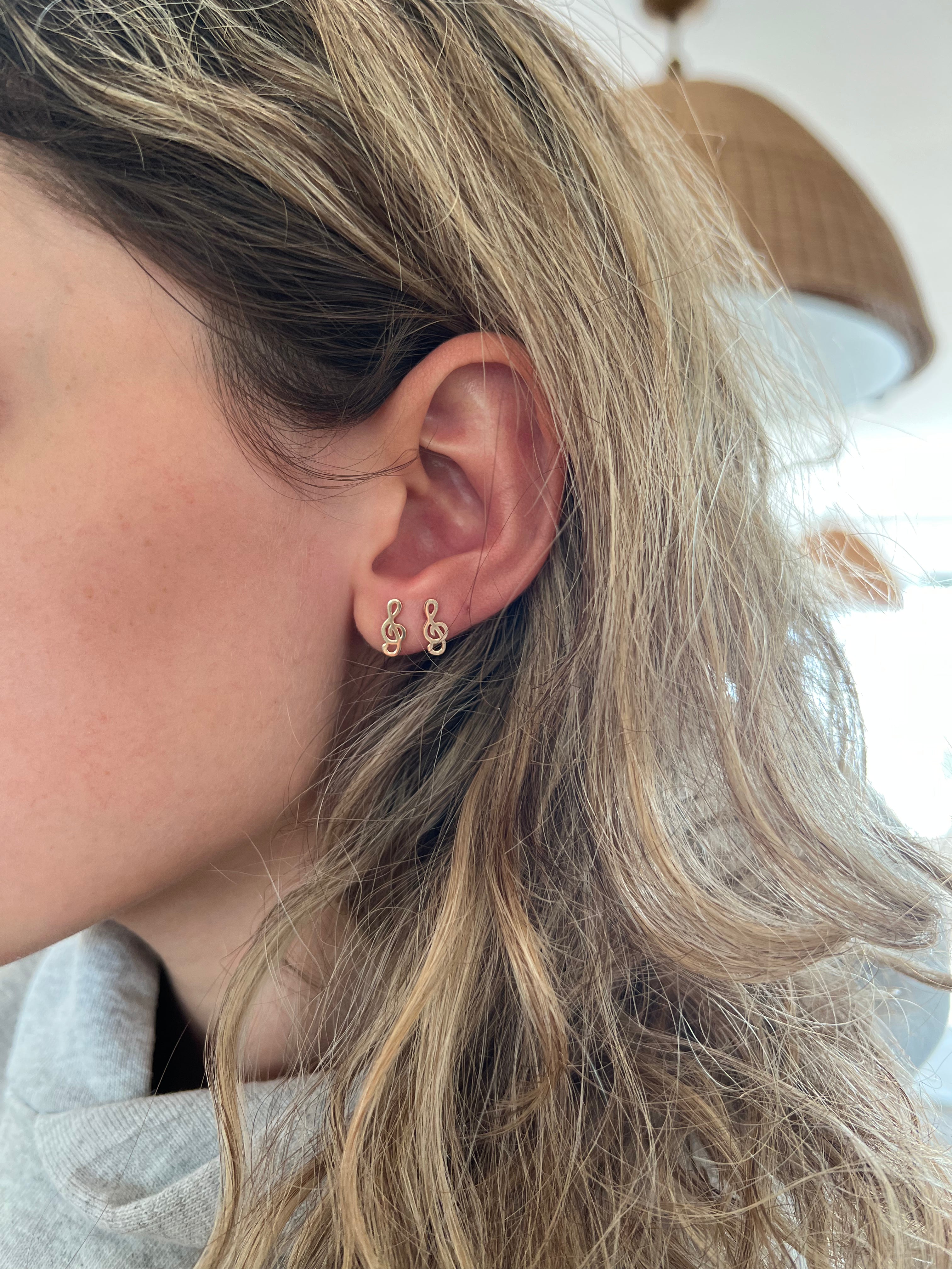 Music To My Ears Studs