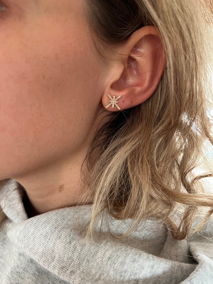 Galaxy Cross Studs