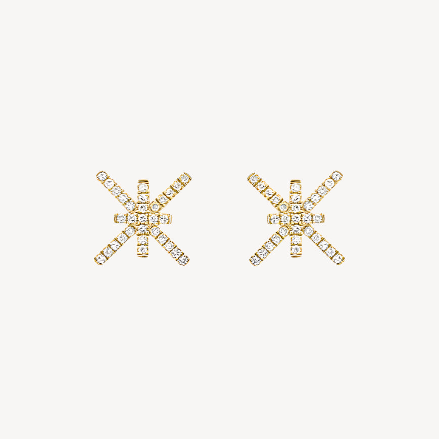 Galaxy Cross Studs