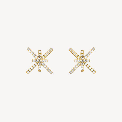 Galaxy Cross Studs