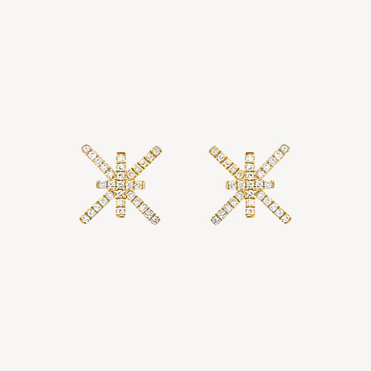 Galaxy Cross Studs