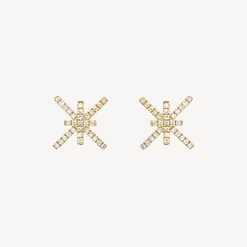 Galaxy Cross Studs