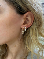 Sienna Drop Hoops